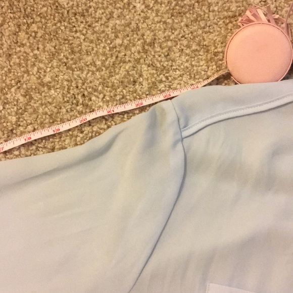 Light Blue Premise Top - Picture 7 of 8